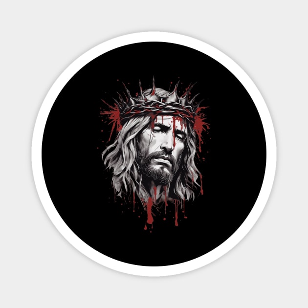 Jesus Prayer Magnet by animegirlnft